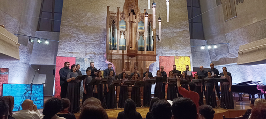 Stage Design for Hover State Chamber Choir