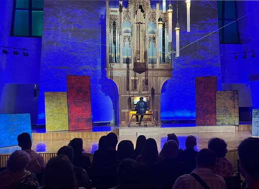 Stage Design for Second Festival of Organ Music